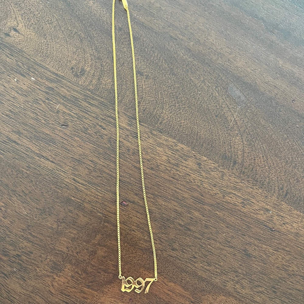 1997 gold plated necklace - Picture 2 of 2